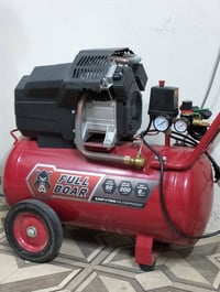 كمبريسر ٥٠لتر • دبل بستم • بدون دهن