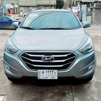 توسان موديل ٢٠١٥ وارد أمريكي سياره كلش حلوه بيه جم قطعه صبغ السياره سو...