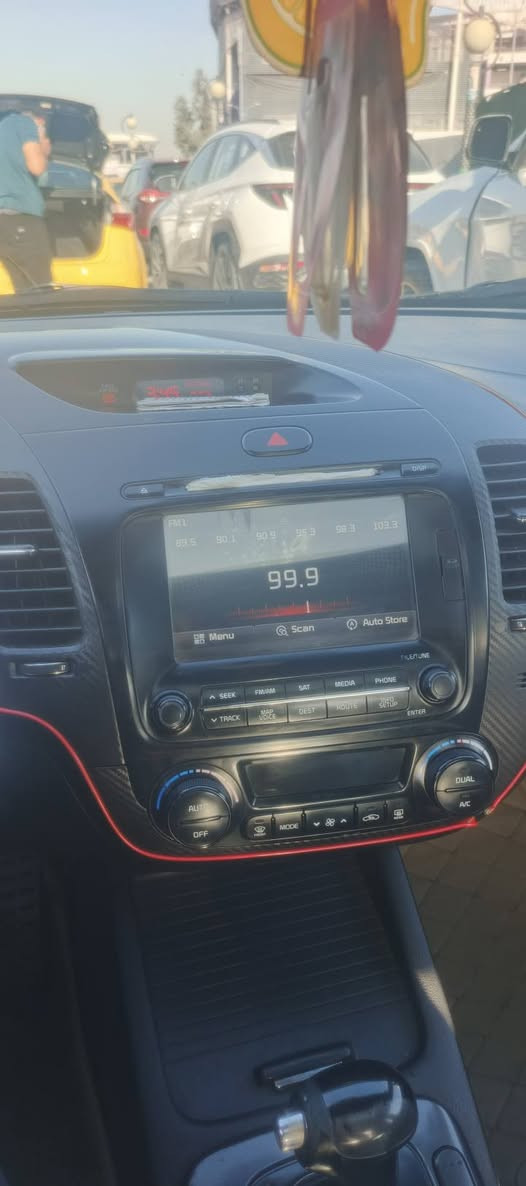 ‏ كيا فورتي موديل 2014 وارد كندي مكينه 200 جي تي اي سيارة مفوله 1/1
‏بصمه اشاير بلمري اشارة ترحيب فتحه تحكم سبورت وهواي مواصفات بيهة السعر100 وبيهة مجال قليل مدينه الصدر قطاع 78 
‏*********** من
