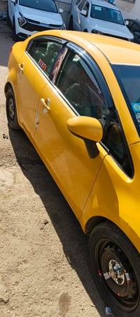 كيا ريو موديل 12وارد أمريكي 1600 حادث جاملغ أمامي سياره جاهزه كل نقص م...
