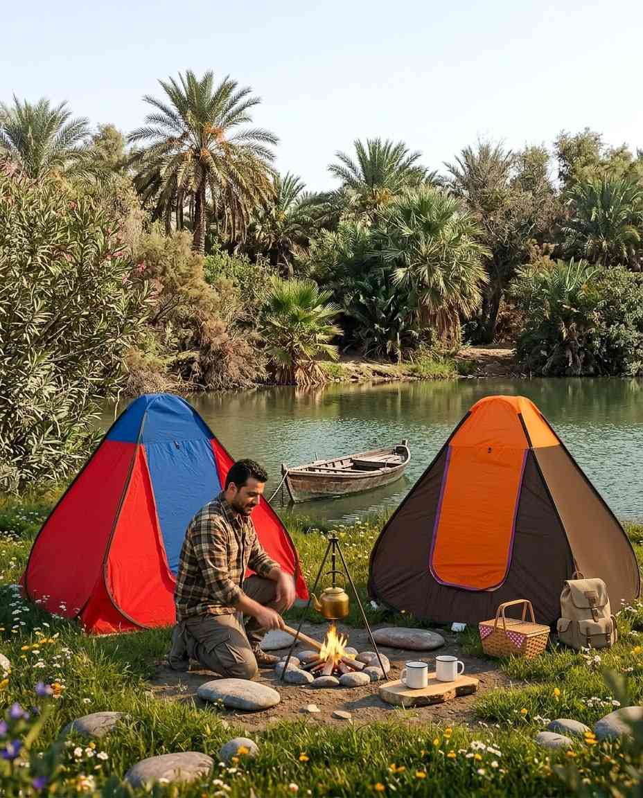 خيمة تخييم سريعة الفتح - خفيفة، عملية، وجاهزة لأي مغامرة تحميك من الشمس والرياح وتركب خلال ثوان بدون تعقيد يوجد توصيل كافة محافظات العراق 📦🚛 للحجز والاستفسار راسل الصفحة 📞*********** 📞***********
