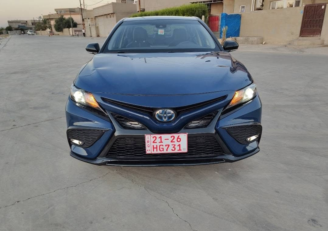Toyota Camry 2024
تويوتا كامري موديل 2024
سعر 178$ بي مجال بسيط 
مواصفات SE هايبرد
فول 1/1 بدون سلايد 
حادث حافه بونيد صبغ بدون دواخل بدون ارباك 
راديترات و البجم كله على وضع شركة 
رقم شاصي منشور تكدر تشوف صور حادث دزلي رساله واتساب ادزلك صور حادث
سياره بدون رقم يترقم سليماني اربيل دهوك شرط ترقيم 
للاتصال *********** وتساب
