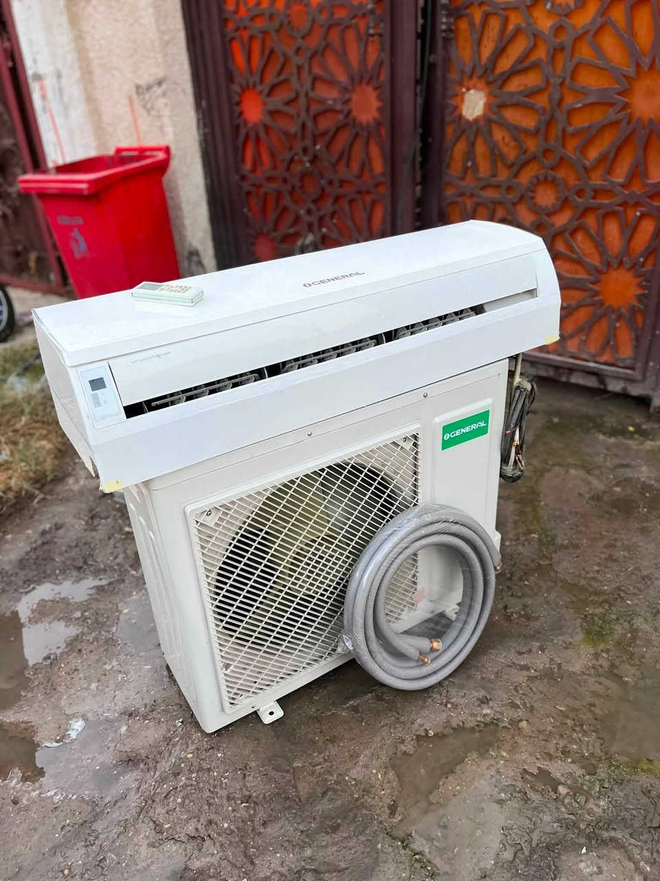 السلام وعليكم اخوان للبيع سبلت جنرال ماليزي ٢ طن الاصلي 
نضافه95/100 تبريده ثلج ❄️☃️🧊+تدفئه 🔥🐦‍🔥❤️‍🔥 كامل مكمل جيب وشد بواري جدد ريمونت وايرات اخوان 
 السبلت كله على وضع الشركه  الجهاز رديتراته زرك  
غازه مقفول مالت الشركه22 R مغسول وجاهز 
بعد معروف الجنرال الماليزي  بتبريده ودفعه القوي جاهز بس عليك تشده  
السعر 425 وبي مجال بسيط 
اخوان السبلت مو  انفيرتر ماطور T3 
شارع فلسطين ***********
