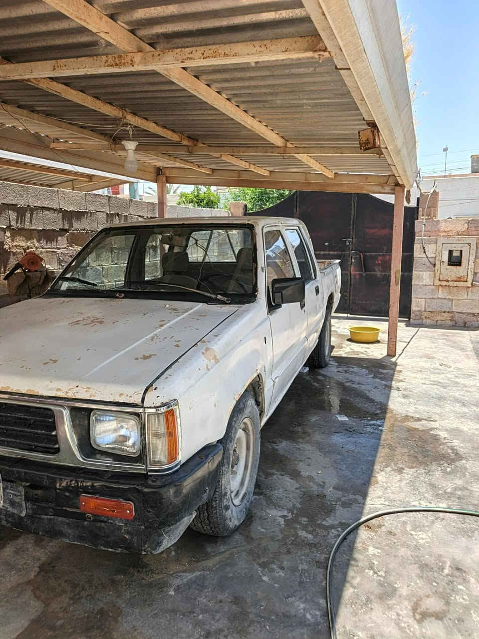 السلام عليكم
بيك ابم متسيبوشي موديل 94 

 حديدة كشر محرك كير 
طخم تايرات كلة جديدة و نضيف 
المكان العبيدي 

السعر خاص او اتصل على الرقم ***********
