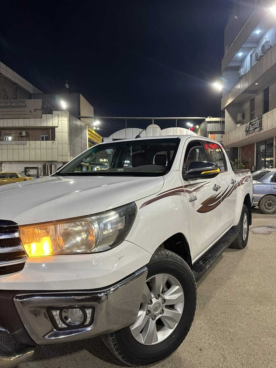 بيكم هايلوكس 2018 للبيع رقم بغداد بسمي العنوان بغداد زيونه خدمي ملعب الشعب التواصل على الواتساب فيسبوك ما ارد تفضل وتساب *********** أو اتصلو على رقمي هذا
