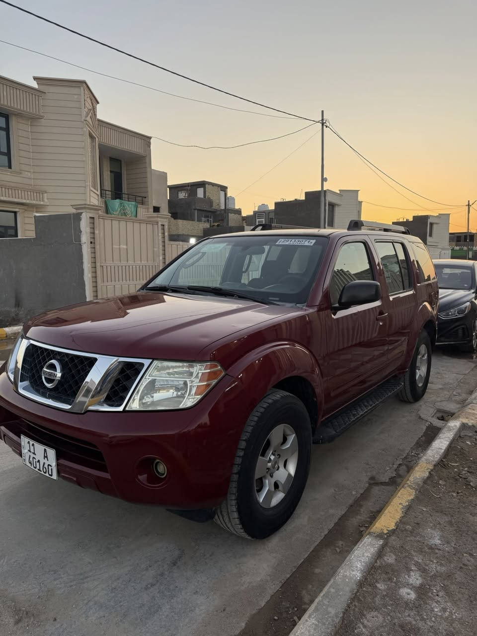 نيسان باثفندر خليجي مكفوله من الضربه والصبغ والتبديل
محرك كير شرط الكفاله تخم تاير جاهزه السيارة وجديده 
مال جناي 
رقم بغداد إنكليزي وسنوية جديد 
سعر مناسب بالخير على المشتري 
*********** 
***********
