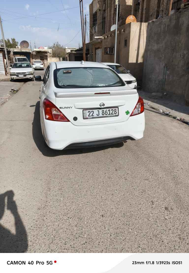 نيسان سني هندي 
رقم اربيل تريد تحويل تريد وكاله جاهز 
السياره خير من الله 
تبريد ثلج 
كير محرك كفاله 
بيه تحجات بصيطه اثر دراجه 
السياره ماشيه ٨٠ الف قابل للزياده 
مكان السياره البصره الاصمعي 
السعر ١٢٥ وبيه مجال بصيط 
*********** Singapore
