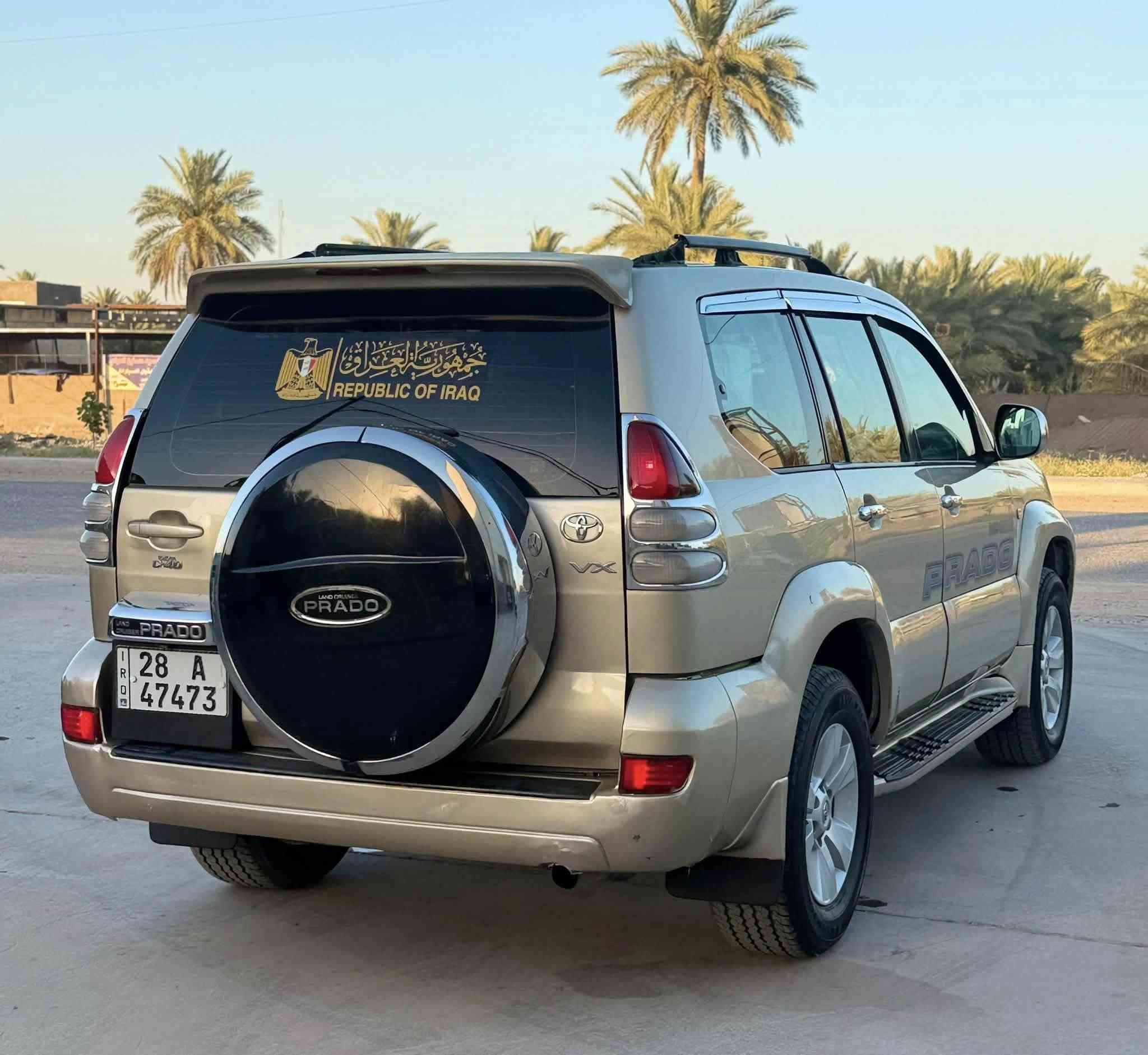 سلام عليكم برادو سته سلندر سبعه راكب سبير تعليك دبل تانكي فول موصفاثلاجه تبريد ثلاث قطع سياره خير من الله كير مكينه حداديه كله كفاله دوشمه داخل بيجي صاج شاشه اندرويد دفع رباع 
 صبغ  جماليه شرط سونار
رقم نجف تحويل ثاني يوم السعر 118 وبيه مجال المكان بابل ***********
