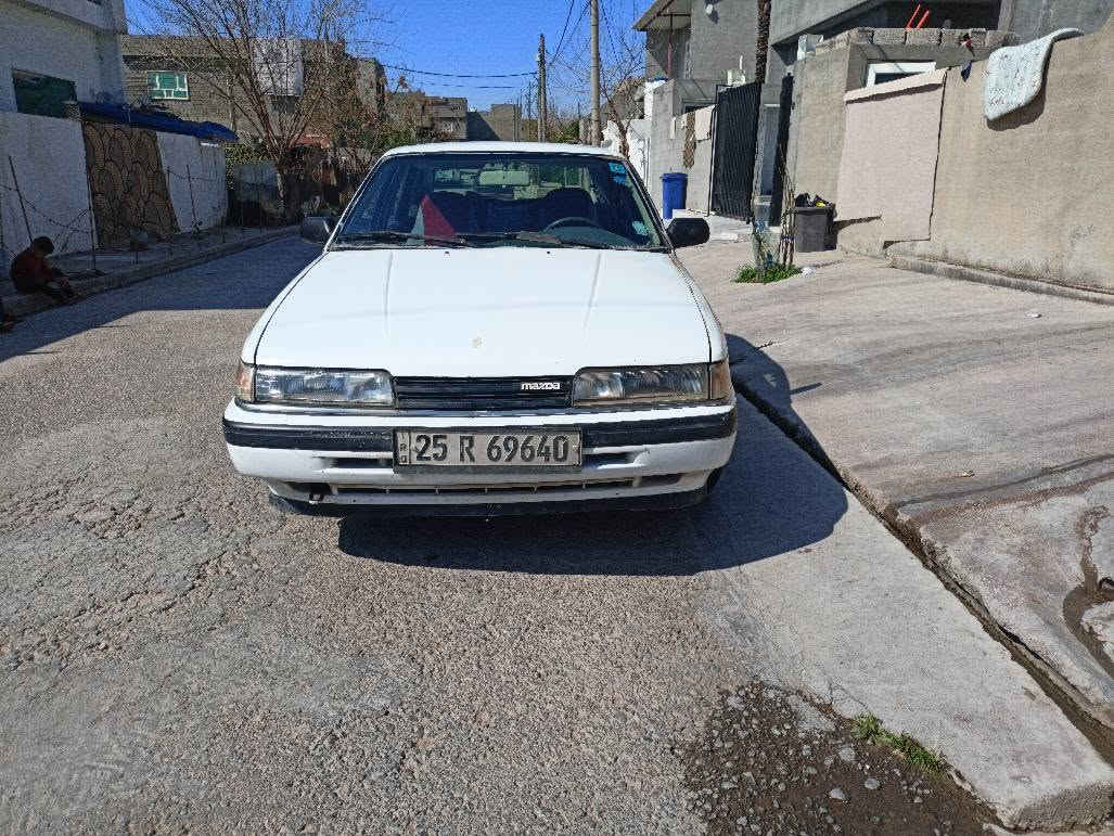 مازدا 626 مودیل 1989 ، 8بخ ، ڕەنگی سپی ، سندوق ڕقم کرکوک مشروع وطني ، سنوی نوێ تا 2027 ویل عادی ،  سعر 25مجال
*********** كركوك, العراق

