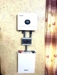 منظومة شمسية • ٥ ألواح LONGi 615W • Growatt 6kW