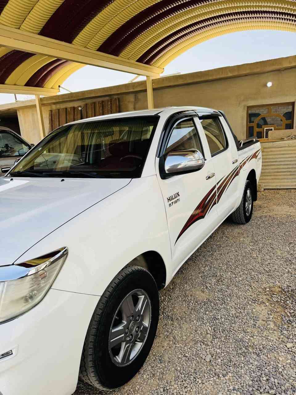 هايلوكس 2014 محرك كير شرط
سنويه لل 28 
السعر ٢١٥
مكان السيارة صلاح الدين/ شرقاط
***********
