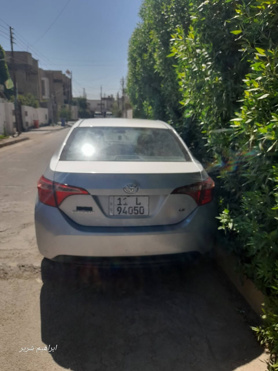 سلام عليكم كورلا للبيع موديل 19 لون سلفر ماشيه 83ميل بيها طخه اسفل قبق البازين وضع السياره لا تبديل ولا صبغ ايرباك وحجر بيئه ورادار كله سليم رقم بغداد مكاني بغداد:سعر (135)بيه مجال:هاتف:***********
