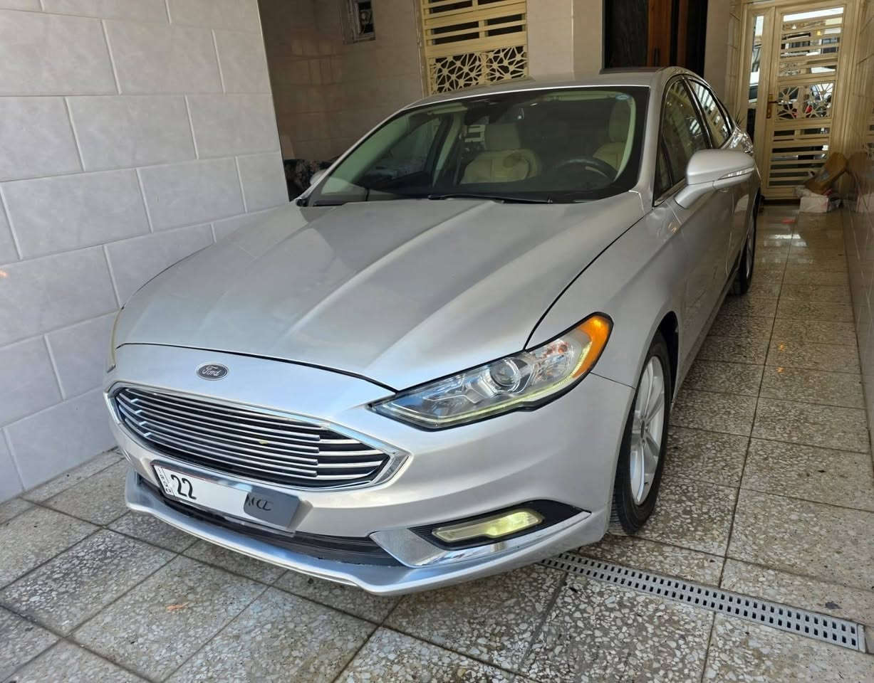 فورد فيوجن 2018 
محرك ايكو بوست 1500 تيربو
اللون : سلفر "رصاصي"
- رادار محيطي
- تحديد مسار
- نقطة عمياء
- حساسات خلفية
- كاميرا خلفية
- تشغيل عن بعد
- بصمات عدد 2
كل تفاصيلها شغالة على وضع الشركة 100%
مابيها أي نقص 
ادامة كاملة عليها مع تغيير "زيت الگير"
عداد المشي 131 ألف كيلو
الضرر قطعة وحدة مثلما موضح بالسونار المرفق 
السيارة بإسمي سنوية جديدة تحويل ثاني يوم ..سعرها ١١٨ $ بيها مجال بسيط للاتصال *********** سامراء, صلاح الدين
