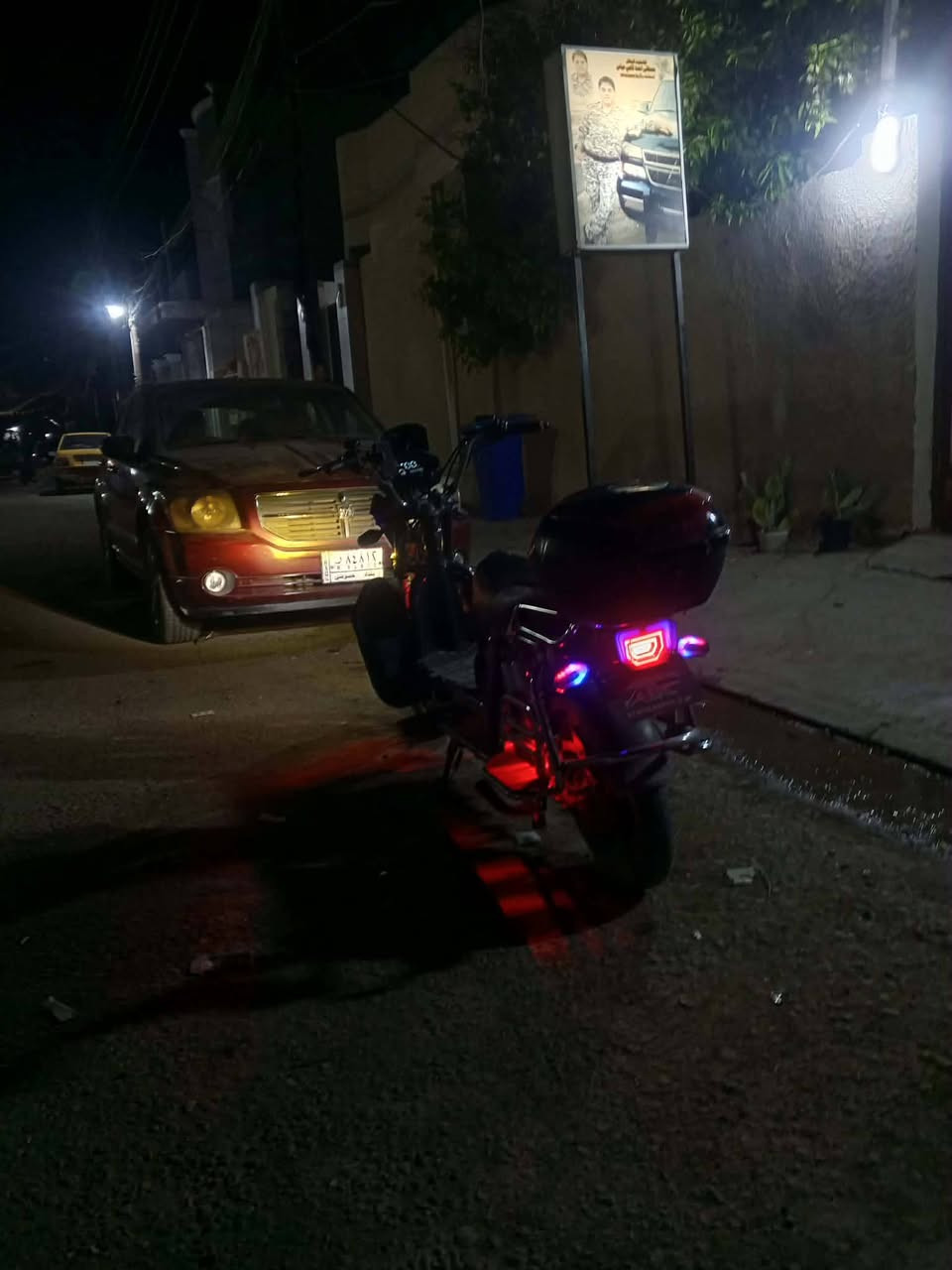 هيوشه موديل 2025
4 سرع
5 بطاريات كفاله عل فحص
نظيف مابي اي نقص جديد
ماشيه 645 كيلو متر 
مكاني بلد
مراوس حسب القناعه شعندك. نزل


**إذا كنت صاحب هذا الإعلان وتريد حذفه لأي سبب، رجاءا أرسل رسالة إلى الدعم الفني**