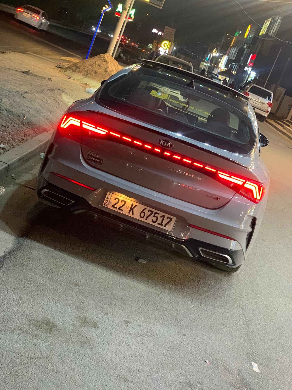 السلام عليكم

مكاني بغداد حي الجهاد

🔥 للبيع كيا K5 GT-Line موديل2021 🔥

📍 رقم أربيل📍 الممشى: ٥٧ ألف  فقط 📍 لون أسمنتي مميز 📍 دفع امامي  (AWD)

المواصفات: ✅ تشغيل عن بعد ✅ دخول ذكي وترحيب ✅ تنبيه اصطدام أمامي ✅ تنبيه مغادرة المسار ✅ كاميرا خلفية ✅ شاحن وايرلس ✅ منافذ USB ✅ مانع انزلاق ✅ مقاعد جلد  ✅ جام أوتو ✅ نظام مراقبة ضغط الإطارات (TPMS) ✅ شاشة تدعم Apple CarPlay و Android Auto ✅ مصابيح LED ✅ 5 وضعيات قيادة: SPORT / CUSTOM SNOW / SMART / NORMAL

🔹 السيارة ل🔹 حادث  جامرلغ وربع من البنيد وسونار منزله بالمنشور 

سيارة نظيفة ومواصفاتها عالية وجاهزة للاستخدام.

عارضها ١٦٥ وبيها مجال شوف وكلب وخذ مطر ع سفر وريد أبيع  

📲 للاستفسار والاتصال ***********
