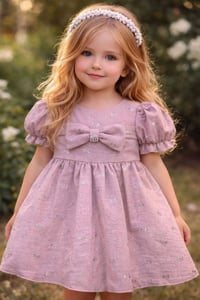 فستان بناتي • ماركة سلينه • ١-٤ سنوات