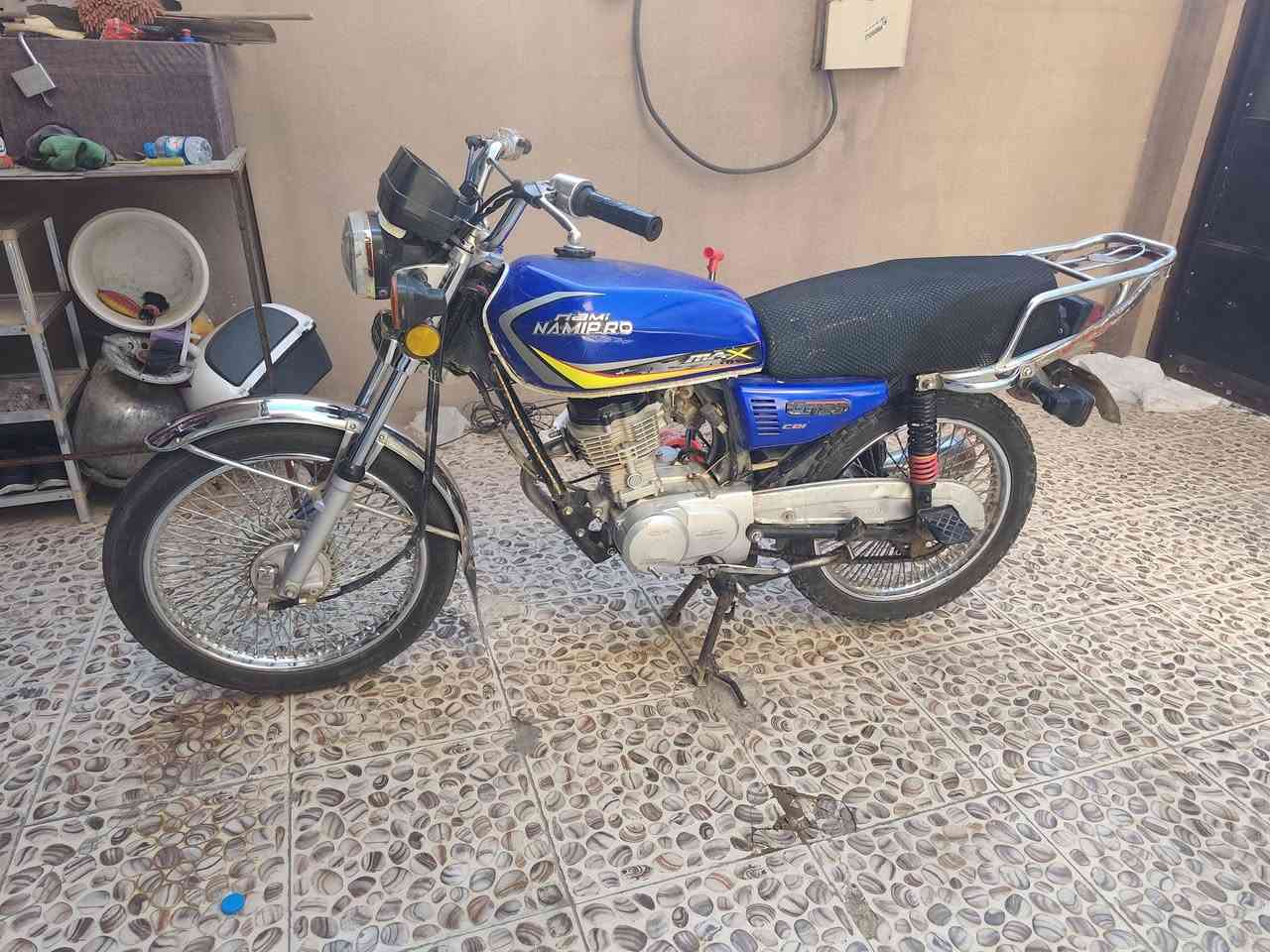 نامي برو 2023 منفيس🎫 اصلي
🏍
سعرو 370الف
محرك كبس كهربا شغال
*********** وتس
