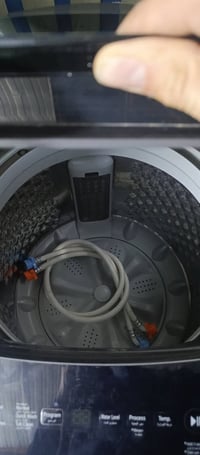 غساله 16 كيلو للبيع نوع LG استعمال قليل مكاني المنصور السعر 375 وبيها ...