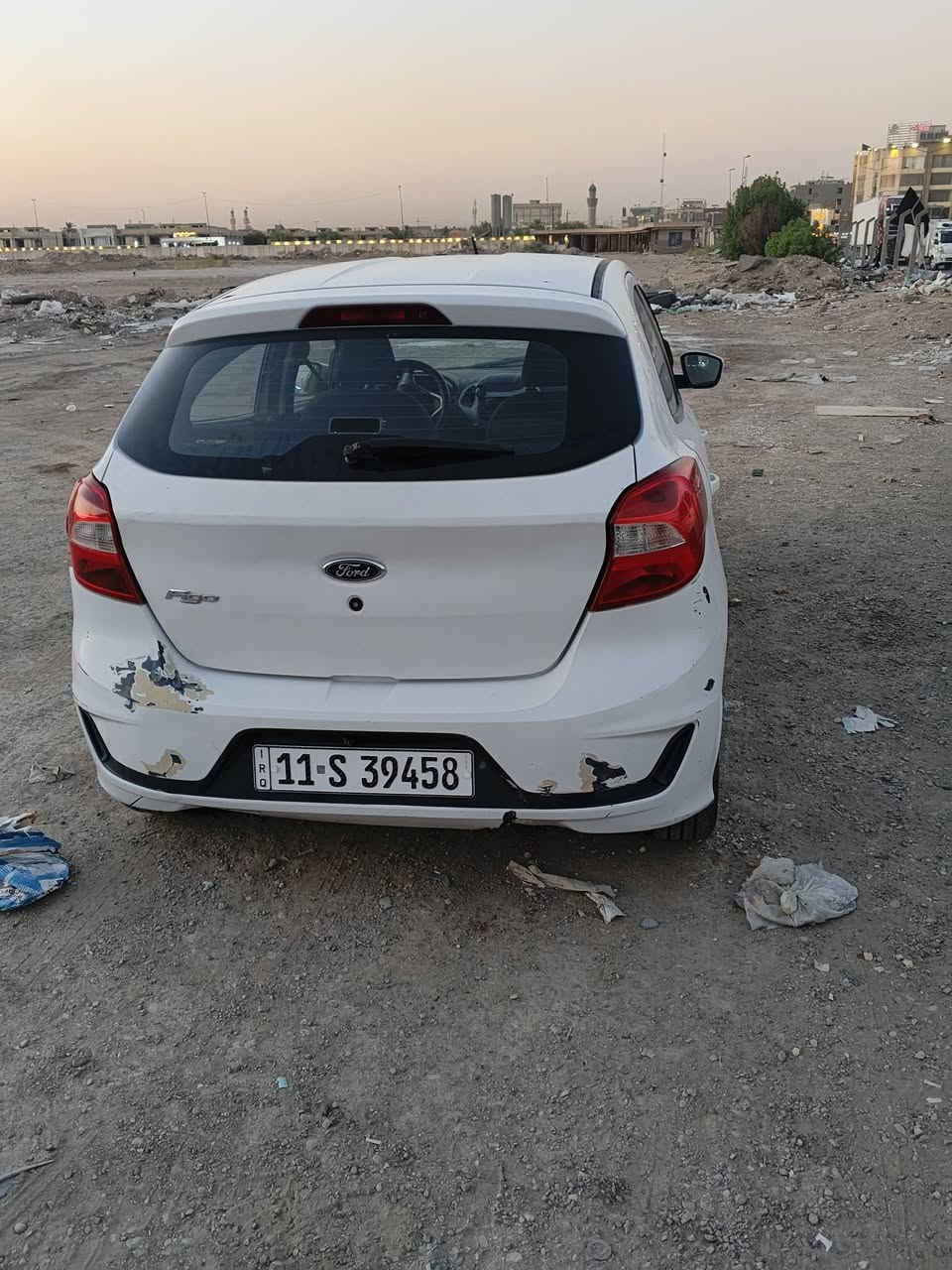 فورد فيجو 2019 السيارة بيهة عطل متشتغل ابيع على وضعيتهة 50 ورقة رقم بغداد ***********
