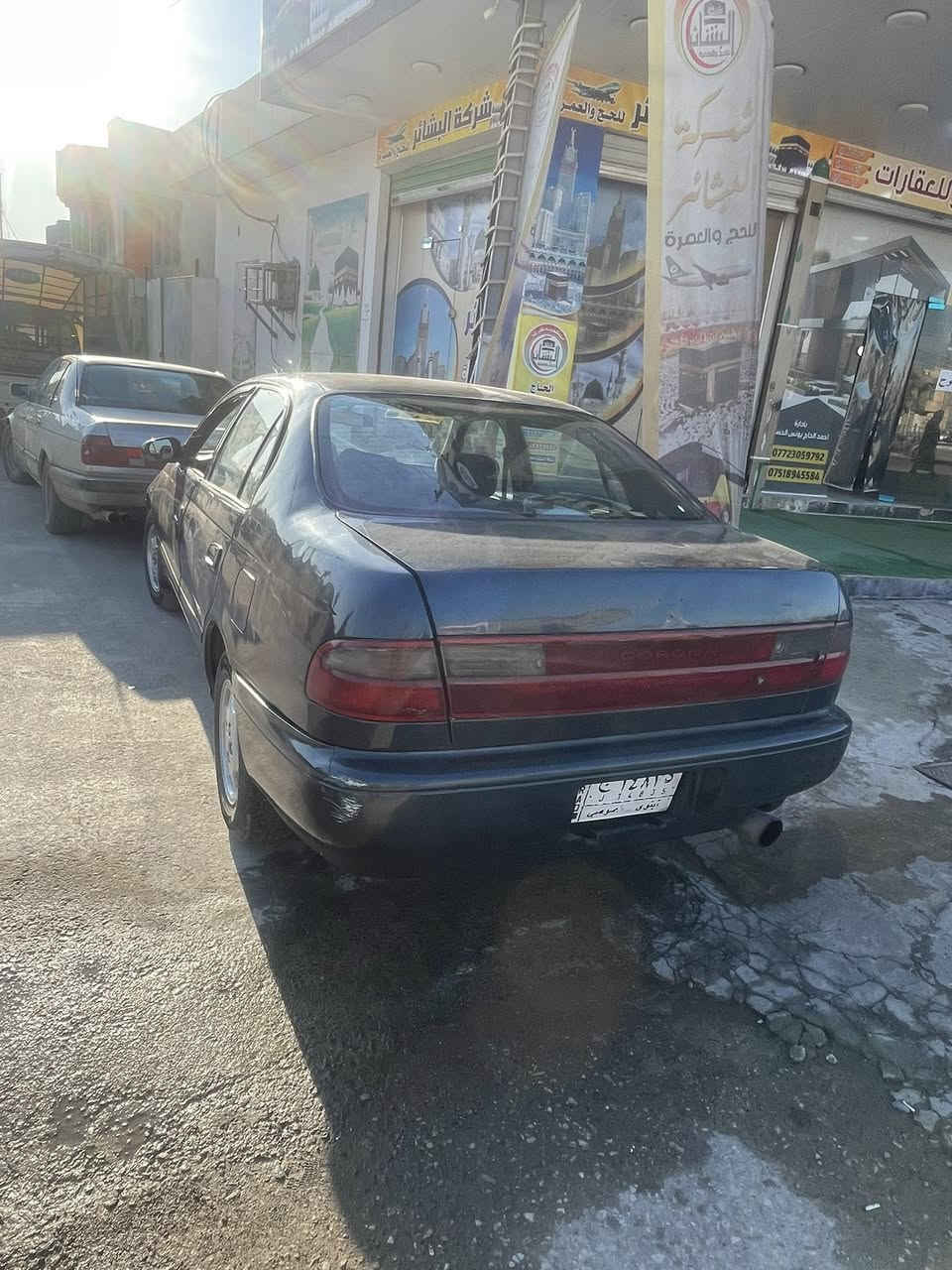 فرخ بطه موديل 93  كير اوتو مكينة وكير شرط كابون بانزين رقم الماني مكينة مال كصه صارلها يومين وايرمنيه كلها شغالة
شاشة سماعات طخم امامي خلفي كلو جديد طخم تاير صبغ عام جمالية غرفتها نظيفه كشناتها جدد 
***********
سعرها 45 وبيها مجال بسيط. 
اني مكلف بالنشر خابر عالرقم ولاتجيني خاص رحمة لوالديك
