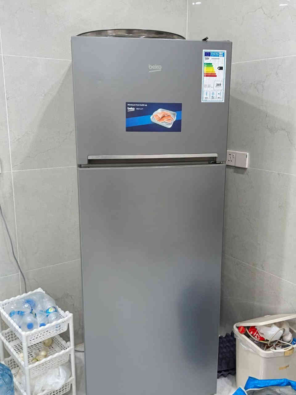 ثلاجة بيكو ٢٠قدم مستعملة شهر فقط السعر ٢٧٥ الف منطقة تسعين الاتصال على الرقم *********** موجود واتساب
