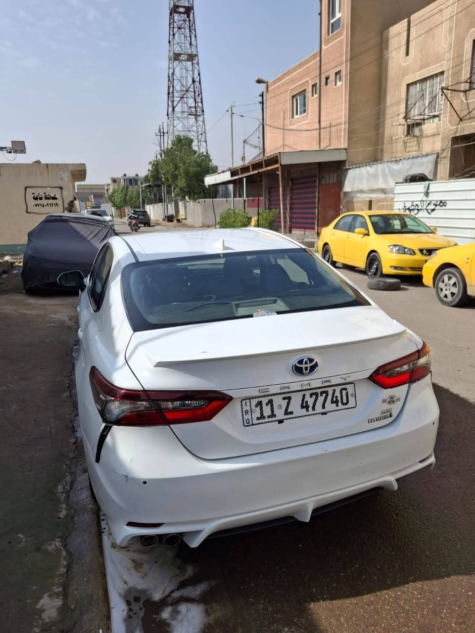 السلام #وعليكم كامري موديل 2023 ماشيه ٢٥ ميل السياره هايبرت بانزين مكينه 2/500 فول ماعده الفتحه تخم تاير جديد بجم كبس خير من الله حادث السياره جاملغ خلفي  حادثها مال امريكه عندي صورها راسلني وتساب او اتصل ادزلك حادثها   عنوان السياره بغداد الشعب سعر السياره 175وبيها مجال للطيبين ***********
