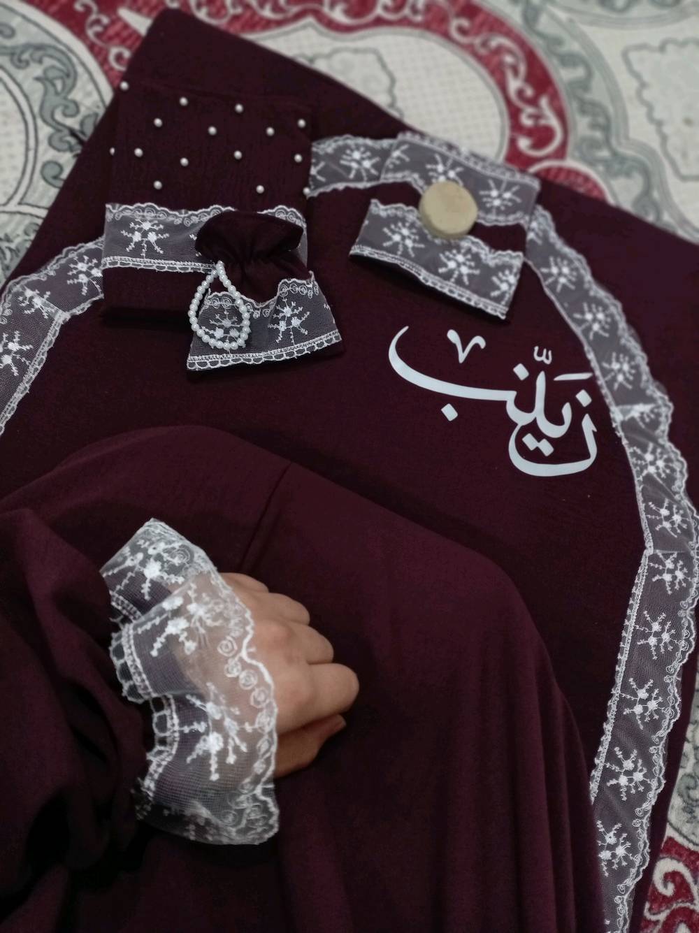 بمناسبه حلول الاشهر المُباركه

يقدم لكم بيج طَيِّبُ الخُيُوطِ
طقم صلاه متكامل الخامه لنن ايروبين 
متكون من سجاده سفنج ،جادر صلاه ، مفرش تربه، حافضه مسبحه ،غلاف قران ، مع حقيبه هديه 
طباعه اسم او أيه قرانيه 
كل هذا بسعر 20 الف فقط

مده الحجز ع الطقم 20 يوم ✨ 
موجود خدمه توصيل لكل العراق 
للتواصل خاص 
او واتساب ***********