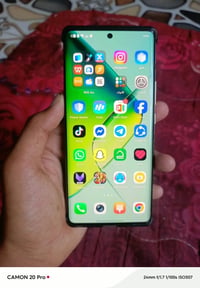 جهاز للبيع انفنكس نوت 40برو ذاكرة 265 العشواية 8+8جهاز مكفول لاتصال 07...