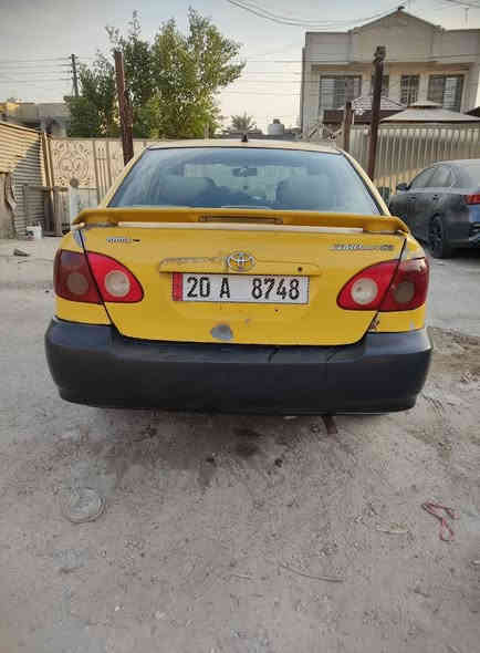 كورلا نحلة موديل 2007 
السيارة كلهة ليبل واحد مامبدل بيهة شي بيهة ضربة بالجاملغ الخلفي السارة رقم انكليزي ديالى تحويل ثاني يوم
تبريدهة شغال 
مكينة وكير خير من الله
السيارة مكانهة بغداد تقاطع الدروش
السعر 60 ورقة
رقم الهاتف ***********
