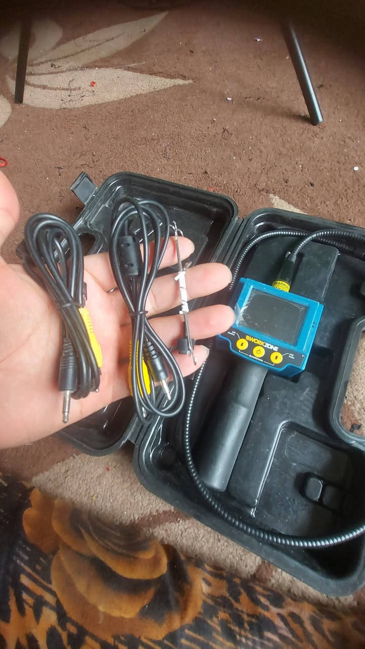 ✅️كامره فحص ما مستعمله ابد بعده الزكه على الشاشه ما موخريه صناعته تايون مو صيني وماركه يعني اصليه  اسمه  zonework   اول واحد يطيني بيه سعر ابيعه هذه رقمي ***********
