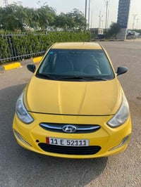 سياره اكسنت موديل 2017 جاهزه كير محرك GDi 1600 تبريد حداديه كهربائيات ...