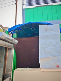 سقيفة • ٣ ونص×٤م • حديد ثقيل