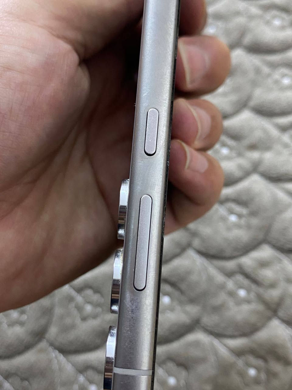للبيع Samsung Galaxy S24 Ultra
اللون تيتانيوم

السعة : 256GB

الجهاز نظيف  وخدوش بسيطه مال كفر والضهر صافي خدش مابي 

كامل الملحقات والكرتون

ضمان النقال للاتصالات

السعر : 900 قفل


**إذا كنت صاحب هذا الإعلان وتريد حذفه لأي سبب، رجاءا أرسل رسالة إلى الدعم الفني**