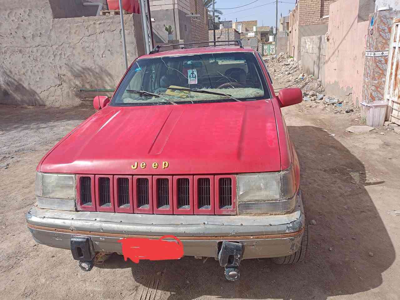 جيب شيروكي رقم بغداد موديل 95 تواصل ***********
