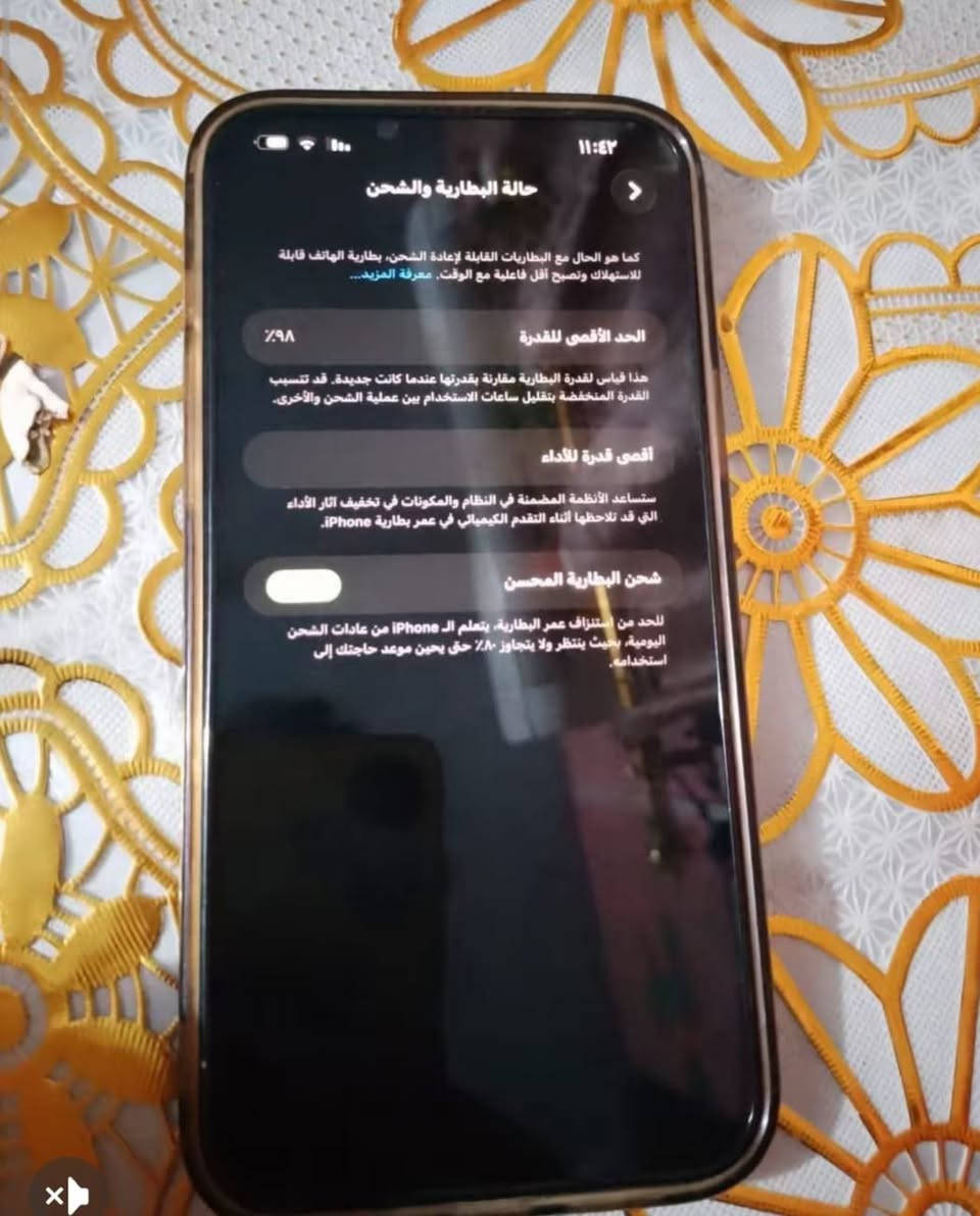 سلام عليكم ايفون للبيع مبدل شاشه سعره359قفل قفل مارد خاص رقمي***********
