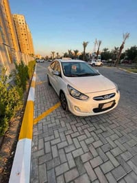 السعر ٩٥ اكسنت خليجي 2014 فتحة رقم بغداد بأسمي ماشية ١٧٠ كم بيها منضوم...