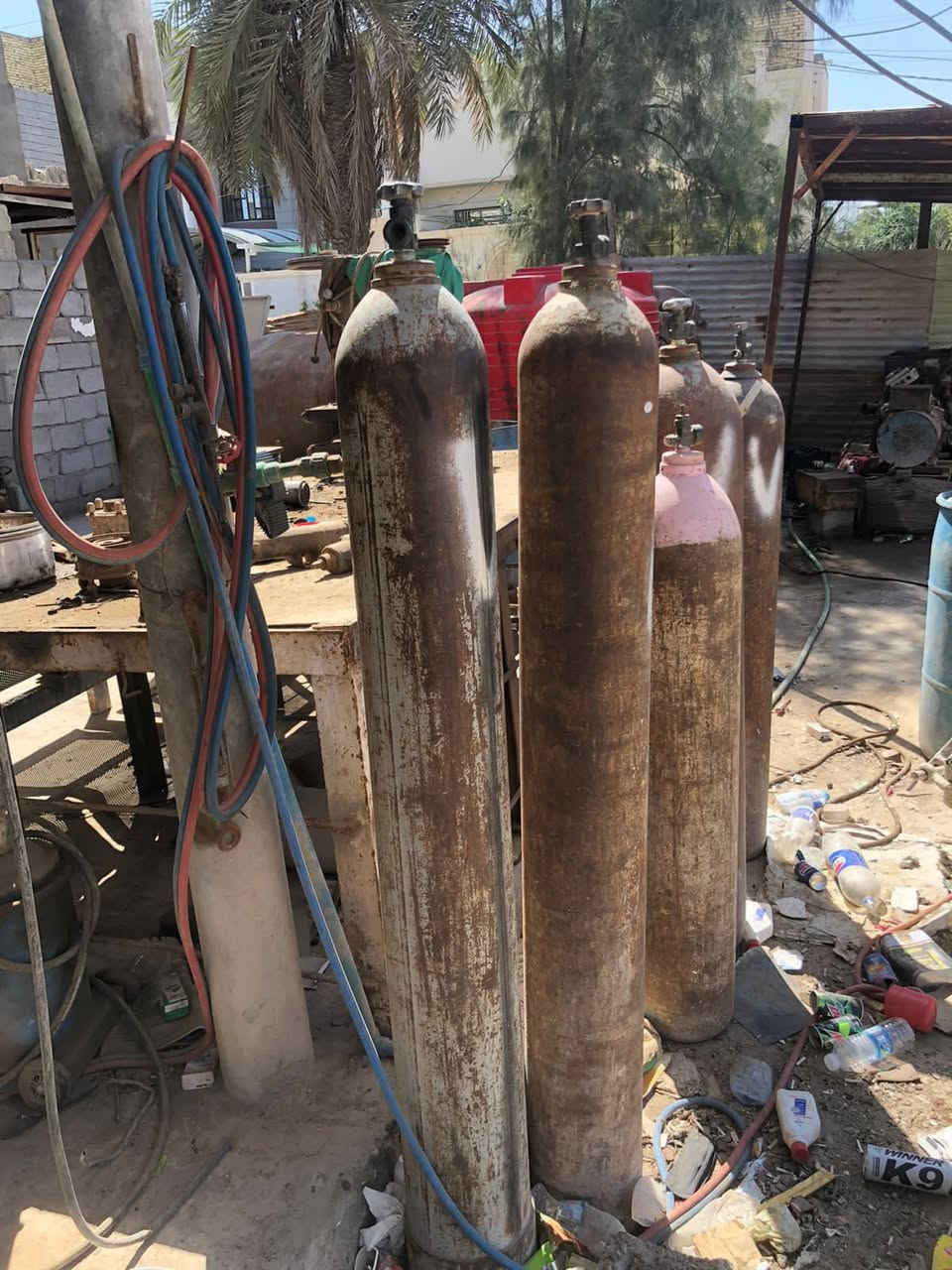 غرض محطة غسل ومكين لحيم وكسجين وسندويج ومطورات مستخدمة وتنكي عشرة طن رقم الهاتف ***********
