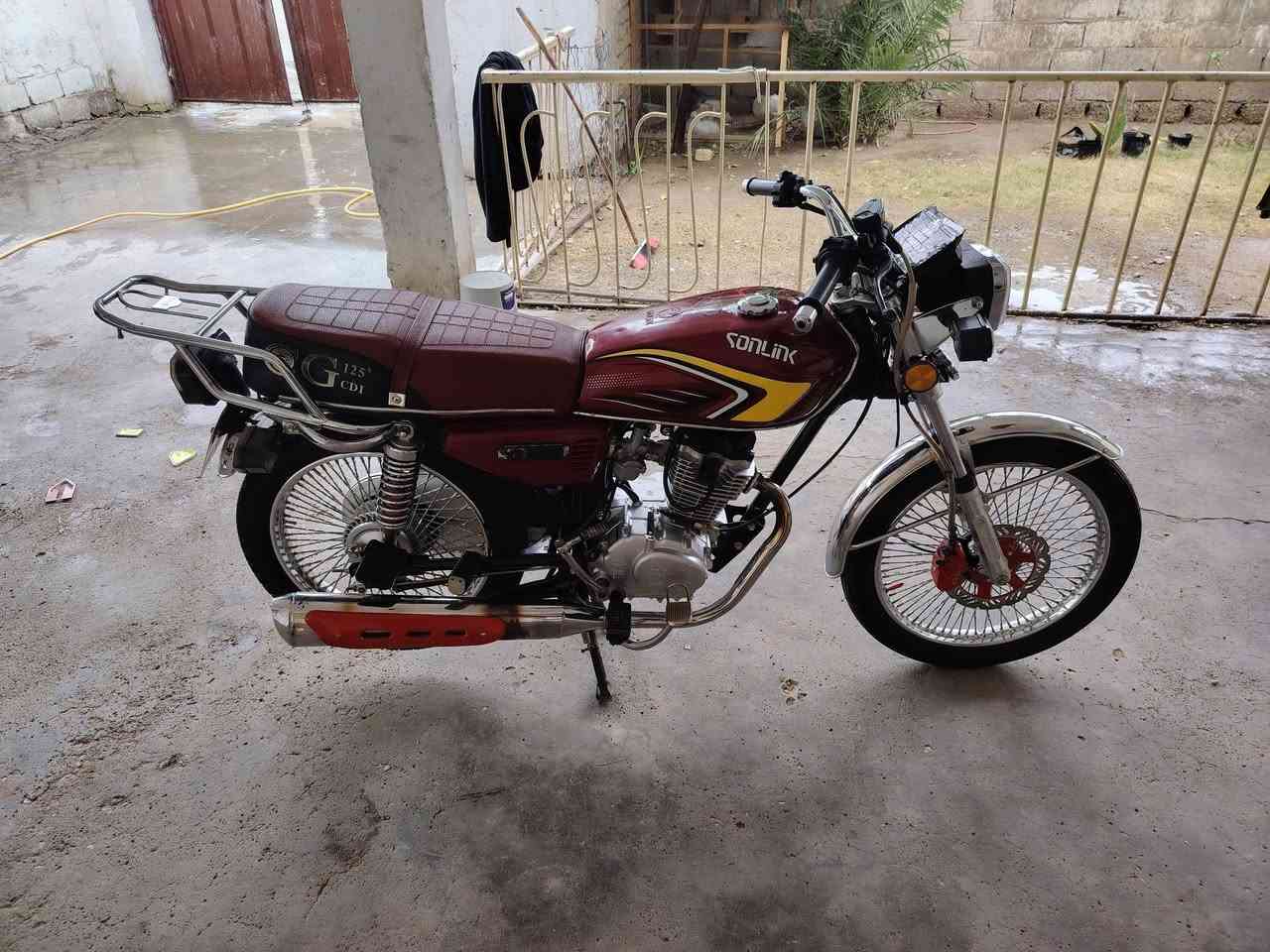 دراجه سونك 25 دراجه نضيفه كامله أوراق 5 مكاني عزيزيه  ***********
