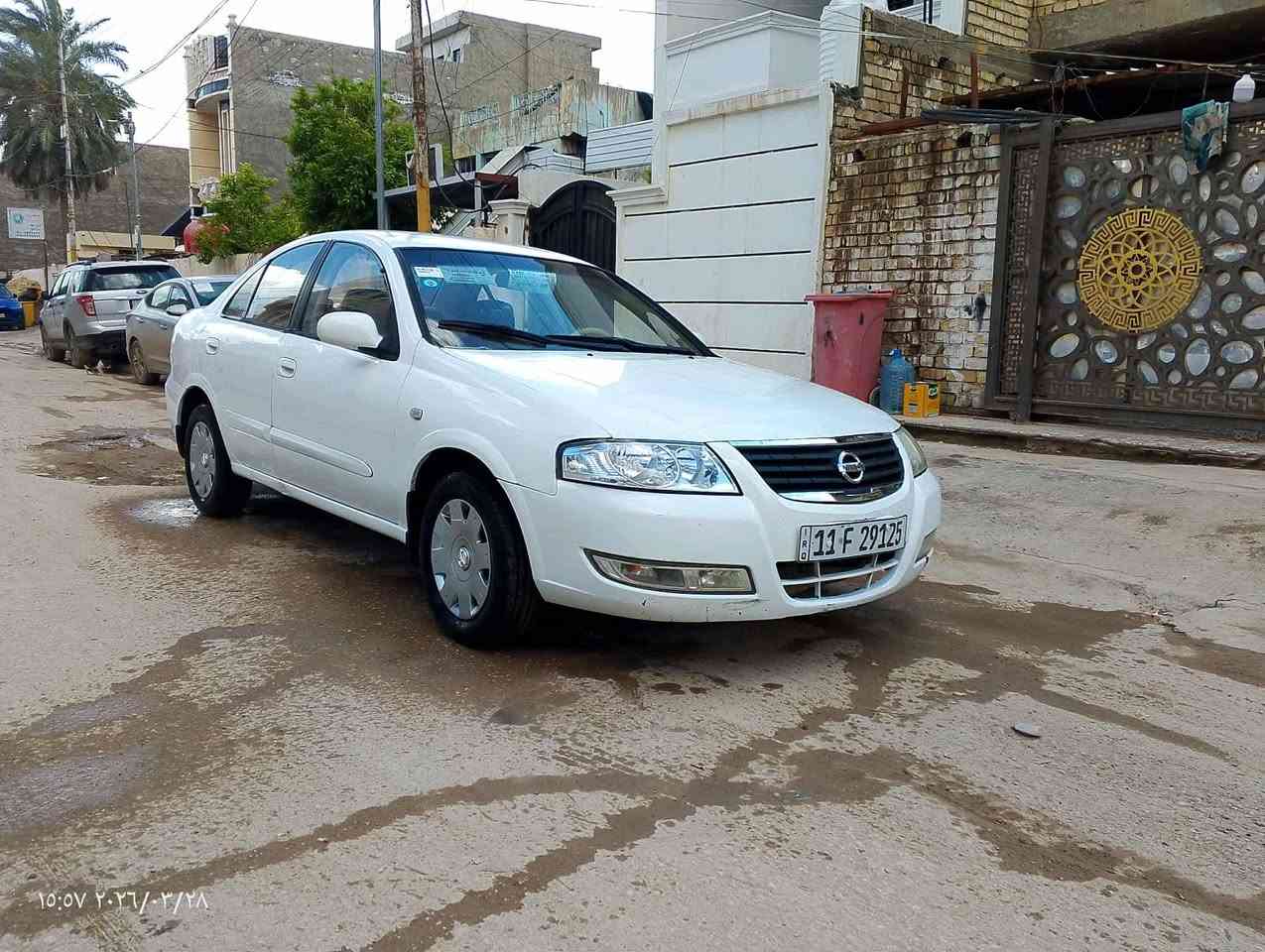 نيسان سني موديل 2008 رقم نكليزي بسمي سياره بيها خشم الجاملغ صبغ وشخط بالباب مال صدر والعبري وصابغهن الباقي مكفول بدون صبغ محرك كير تخم تاير تبريد  كله مكفولة الداخل كلة مدوشم المكان بغداد السعر 82 رقم التلفون ***********
