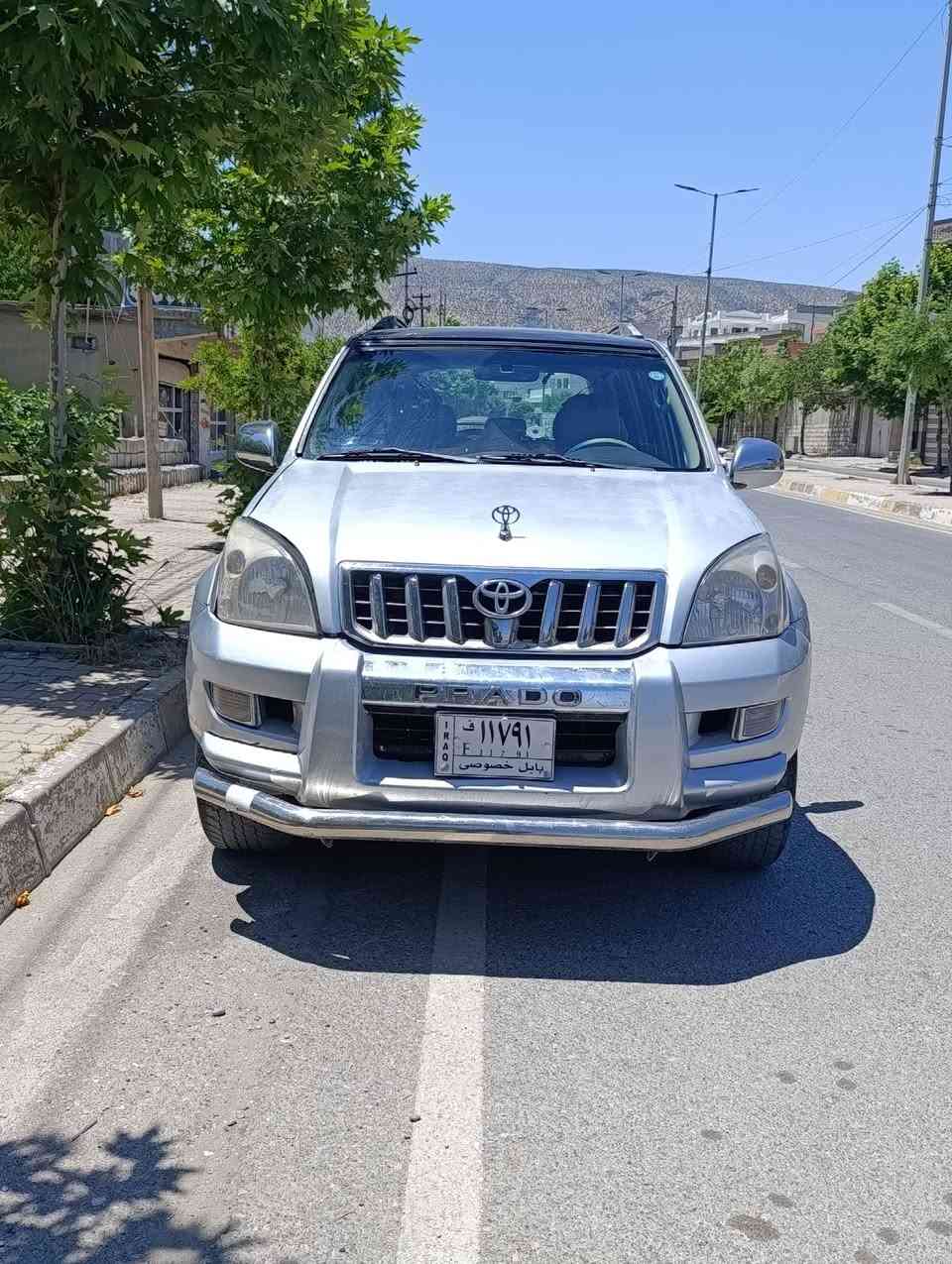 هاتەوە مالی فەقیری سەیرکەچیم بۆهێناون!🔥
🚘 پرادۆ 2005 سلڤەر
🪪 سەنەوی پلاستیک
📍 پاکانە - هەولێر

✅ هەزەی نوێ
✅ یەک فلس غەرامەی لەسەر نیە
✅ هەموو بەڵگەنامە و ئەولیاتەکانی تەواون

⚙️ شەش پستۆن
⚙️ دەبڵ ئەکسل
⚙️ گێڕ و مەکینە بەشەرت
⚙️ تەقە و ڕەقە بەشەرت
⚙️ تەماتیکی+ عادی

🎨 عیزام سبوغە
🔧 تەنها جەمپێکی بچووک لە لای ڕاستی پێشەوە هەیە، بێ کاریگەری لەسەر داخلی.

⛽ سیستەمی غازی ئیتالی + بەنزین

💪 بەجدی سەیارەیەکە وەک سعات کار دەکات؛
لە سیباق، هەوراز، چیا و چۆڵ شەرمەزارت ناکات.
کوێت بوێت بڕۆیت، بە بێخەمی دەتگەیەنێت
📞 بۆ زانیاری زیاتر و بینینی سەیارە،

 پەیوەندی بکەن..*********** یان ***********
