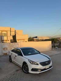 للبيع او مرواس حسب القناعه  سوناتا ٢٠١٥ اسبورت وارد امريكي حادثه جاملغ...