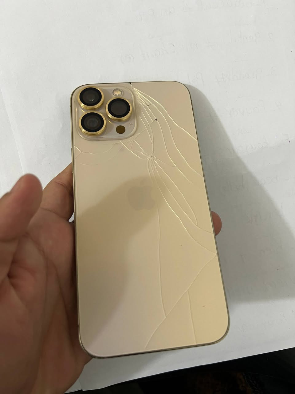 آيفون 13 برو ماكس لون ذهبي مميز بطاريه 92 ابلاديه وع فحص الجهاز عربي ماستر شرق أوسط الجهاز فقط مستبدل شاشه وكامره تفصيخ جانت متقرء قطعه بالتحديث الاخير كامت تقرء قطعه ذاكره 256 الجهاز كلشي بي شغال وع فحص صوت كامره اللمس إتصال فيس ايدي شغال الجهاز وياا حافظات وكبيل والجهاز مال بيت سعر الجهاز 480 وبي مجال بسيط العنوان بغداد المنصور رقم تلفون ***********
