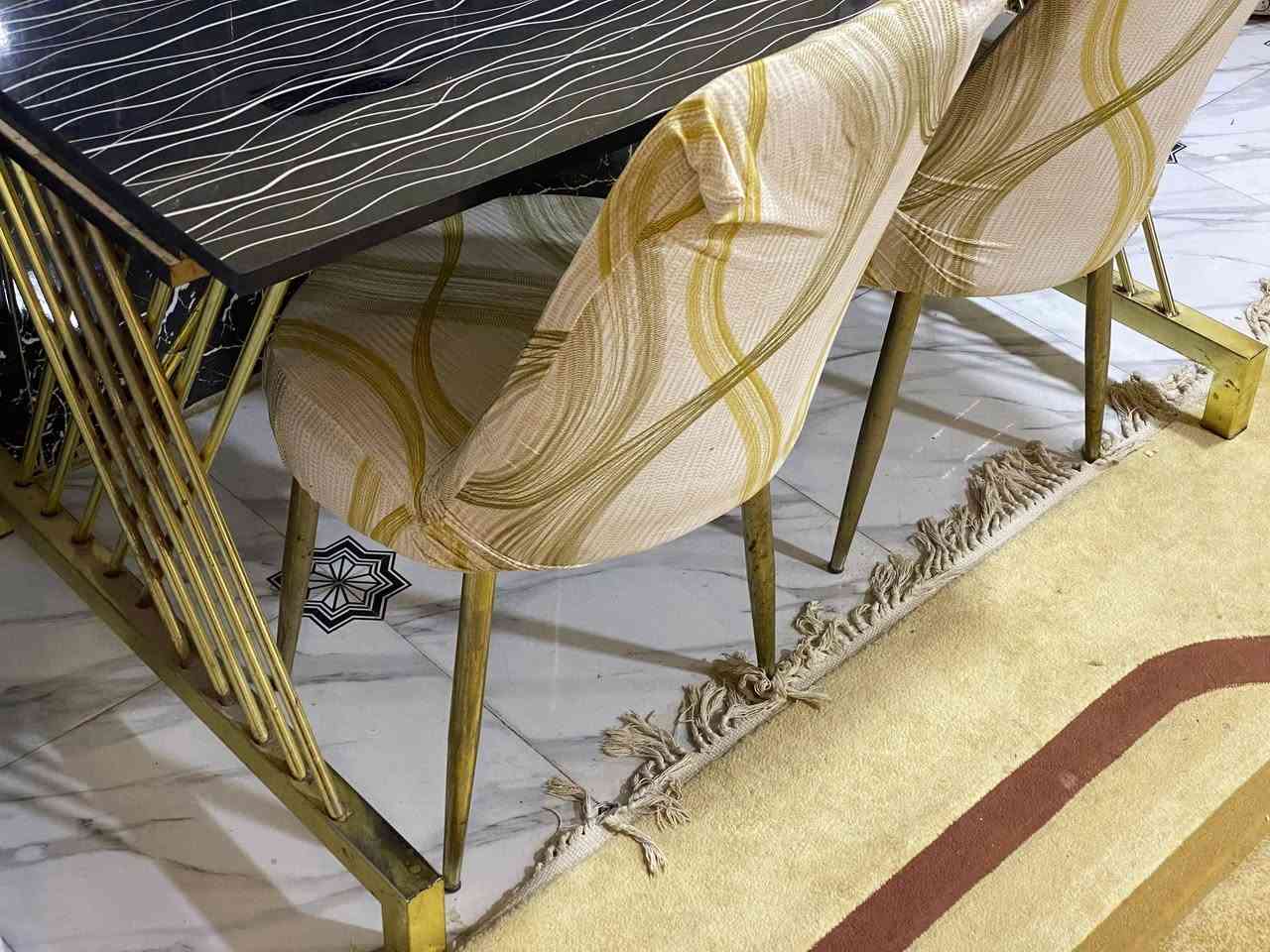 ميز طعام ٦ كراسي ثقيل ارجل حديد طلاء ثابت ذهبي نظيف جدأ ب ١٢٥


**إذا كنت صاحب هذا الإعلان وتريد حذفه لأي سبب، رجاءا أرسل رسالة إلى الدعم الفني**