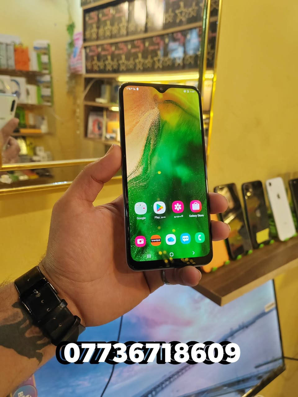 ب٧٠ الف فقط
Samsung A50
بلادي✅
ذاكرته تجي 64 كيكه بايت✅
بصمه اصبع ع شاشه شغاله✅
كامرا شويه مضبضبه
***********
العنوان سامراء حي الضباط داخل سوق الضباط الكبير.
متوفر خدمه توصيل.
