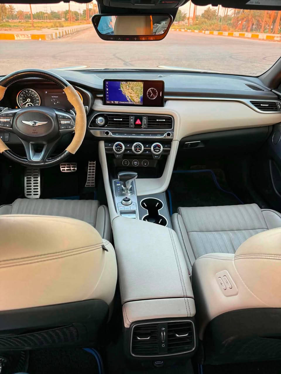 يا الله
السلام عليكم 
جنسز G70
2023
رقم __بغداد
4 سلندر..2000 تيربو
فقط تبديل بنيد وبارد كلش قليل بالجاملغ جهة السائق
الايرباكات راجعات سستم بدون اي مسج بالدشبول او ضوة مشتغل
مواصفاتها 
بانوراما
5 وضعيات قيادة
مرايات شفط +اشاير مري
مراية اوتو دم
شاحن وايرلس
كشنات جلد ابيض
رادارات امامي جانبي خلفي
خزن ميموري 
كشنات تدفئة +تبريد
شفتات ستيرن 
حساسات امامي + خلفي
كشنات كهرباء صدر + سايق
مري شفط + قلاب عند الرجوع
وبعد بيهة مواصفات 
للاستفسار *********** متوفر واتساب
