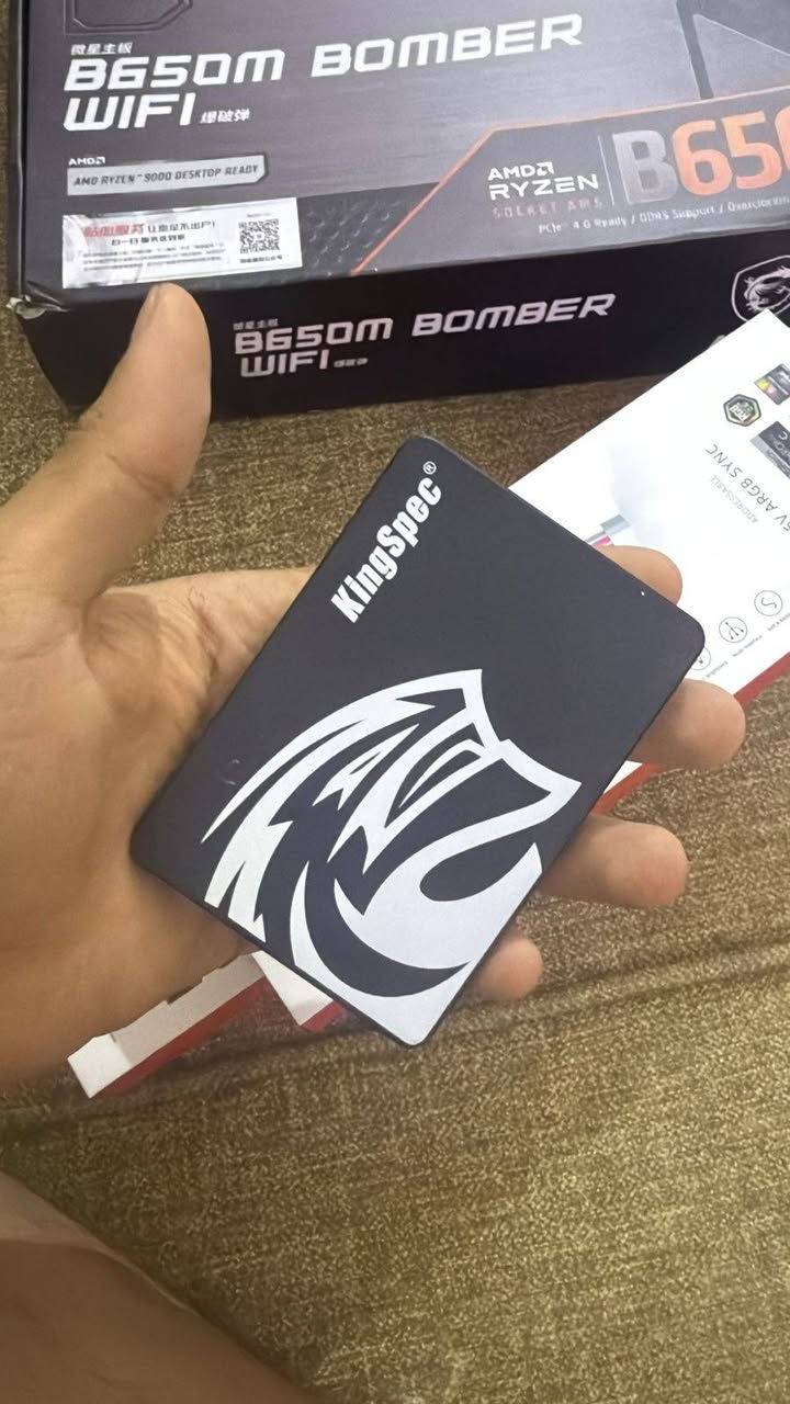 قطع pc كلهن جديد اوبن بوكس فقط مفتوحات من الكارتون
مذربورد b650 msi bomber ddr5 فقط مفتوحه من الكارتون بعدها بل لوك سعر 160 الف ارخص بورد ddr5 بل عراق 

كيبلات اكستنشن تحكم برنامج خاص بيهن مودات لصبح نسخه من اسيا هورس سعرهن ثنينهن 40 الف مال بورد وكارت 

Ssd 256 king space جديد اوبن بوكس سعر 35 الف 

شاشه عرض للسيت اب دقه 2كي سعر 20 الف ايضا جديده 

شباب القطع اسعارهن نهائيه كلهن جدد و جوه السوك مكان ناصريه ومتوفر توصيل كل العراق 3 الاف فقط يعني توصيل اخو المجاني


**إذا كنت صاحب هذا الإعلان وتريد حذفه لأي سبب، رجاءا أرسل رسالة إلى الدعم الفني**