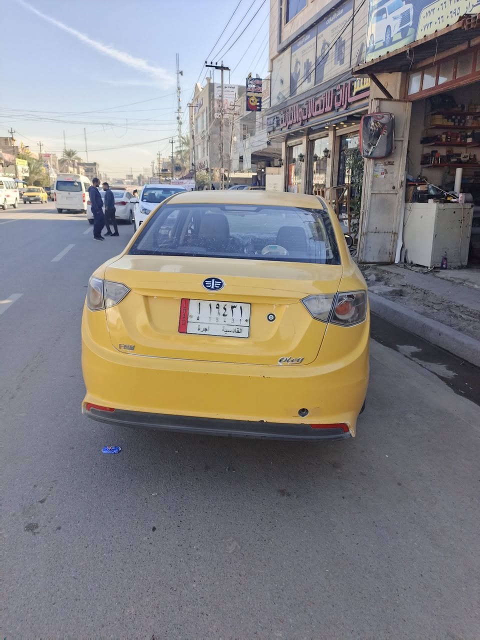 اريد مراوس  تحويل شوكت ميعحبك فاو اولي تكسي صفره غرامات هيئه مصفره  محورها مكينه وكير بيكاتشو مصار سبوع من شادهن مكفولات كهربائيات ضفيره كامله ماكو ولا جطل سيارةه جاهزه دواخل كلش نضيفه تخم تاير صدر امامي خلفي جديد علق واني اطبلك خاص تريد هاذ رقمي *********** واذا بيع سعر40وبيه مجال بس تحويرها ب 12المكينه صافيه تخلي كلاس مي ما يتحرك يعني تحوير درجة اولى
