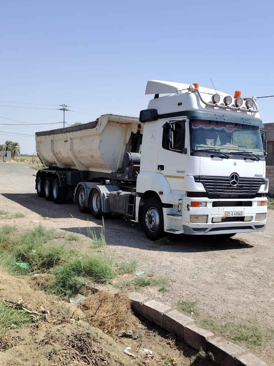 السلام عليكم للبيع
اكسور 2004 سحال خلفي عربانه 3 محاور

كير مكينه خير من الله حدايد جديدة كهربائيات

كلها شغاله كير كهربائي ذرعتها 24 مترمابيهة اي نقص مراوس اذا اكو اكتروز حاجب

سكس سنكل عادي السعر 3 شدات و15 ورقه وبيها مجال

الاتصال على الرقم ***********
