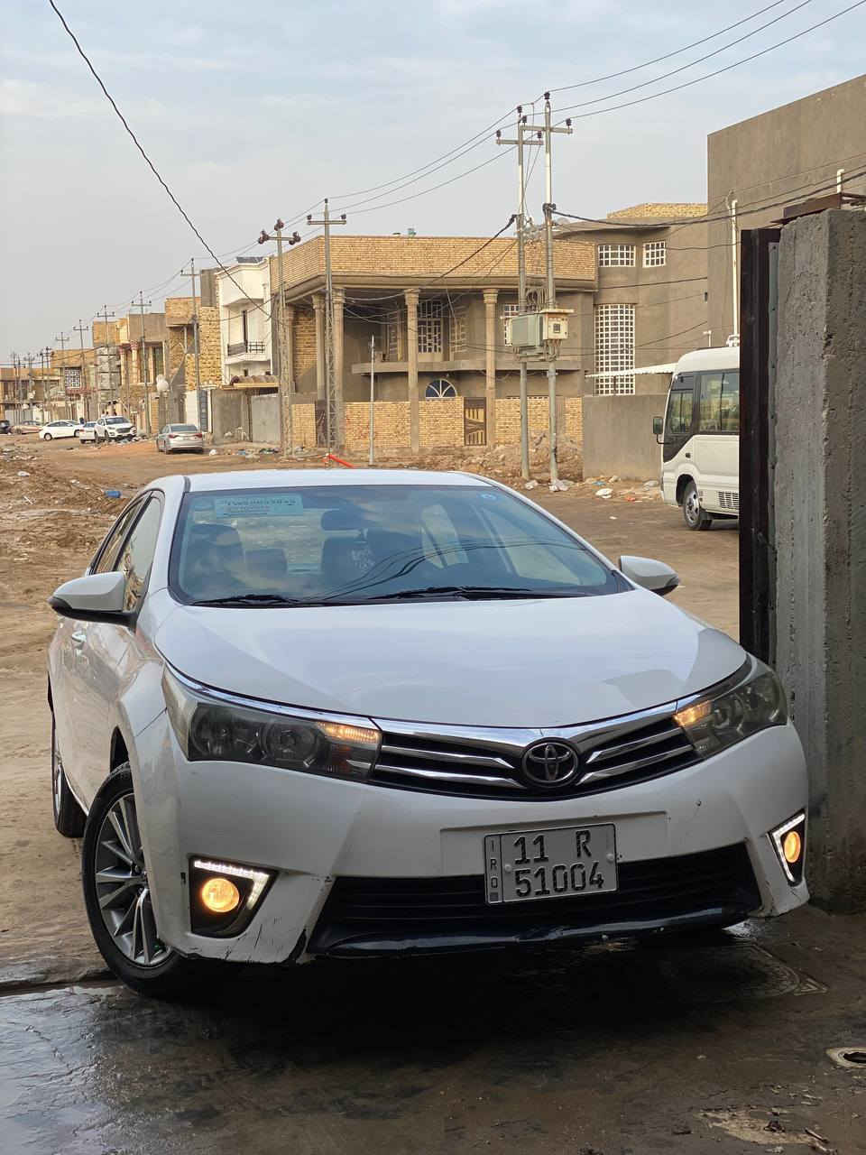 السلام عليكم 
كورلا موديل 2014
ياباني اصل شركه العامه
كفاله عامه 
محرك 2000 مامفتوح
السياره جاهزه تبريد حداديه  كله كفاله
تخم تاير جديد
تحكم  استيرن 
بصمه عدد 2
كشن جلد لونين
لد امامي خلفي
اشاير بلمري  مري شفط
شاشه كامره خلفيه

السياره فول للخير حته بصمه من عده الفتحه 
السياره ماشيه 170قابل للزياده
رقم بغداد بسمي سنويه لل2029
العنوان الديوانيه مركز 
الاستفسار ***********
