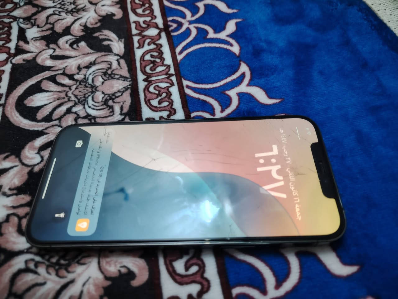 ايفون 12برو ماكس بطاريه 77 ذاكرة 128 عطل فقط سماعة الاتصال السعر 400 الاستفسار ***********
